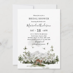 Invitation Moderne Elegant Aquarelle Aventure Commencer la nu
