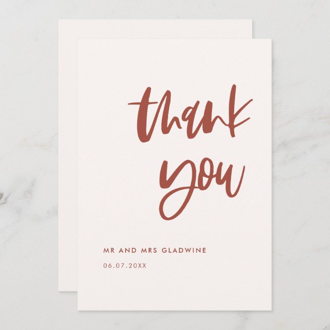 Invitation Moderne élégant mariage rose neige (Devant / Derrière)