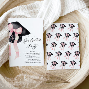 Invitation Moderne Elégant tendance Stylish Bow