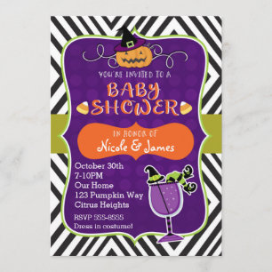 Invitation moderne et mignonne pour Baby Shower Ha