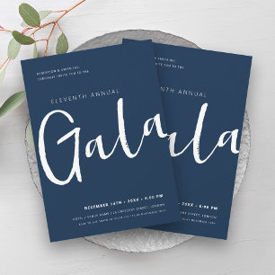 Invitation Moderne minimaliste GALA Entreprise Entreprise Mar