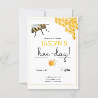 Invitation Moderne pour n'importe quel anniversair