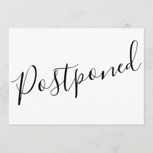 Invitation Modifier la date reportée Annulation de l'événemen