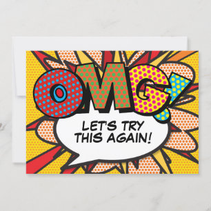 Invitation Modifier la date reportée Nouveau plan Amusement m