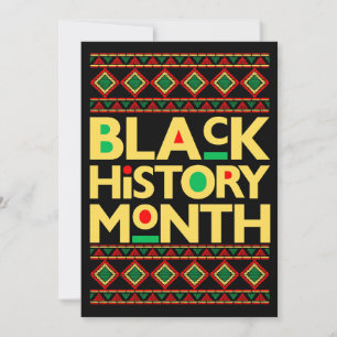 Invitation Mois de l'histoire des Noirs
