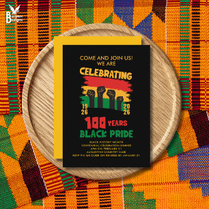 Invitation MOIS DE L'HISTOIRE DES NOIRS Centenaire