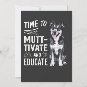 Invitation Moment de motiver et éduquer Retour à l'école Ense