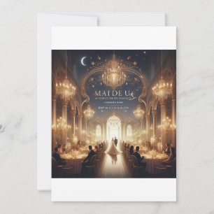 Invitation "Moments enchantés : Une nuit pour se souvenir
