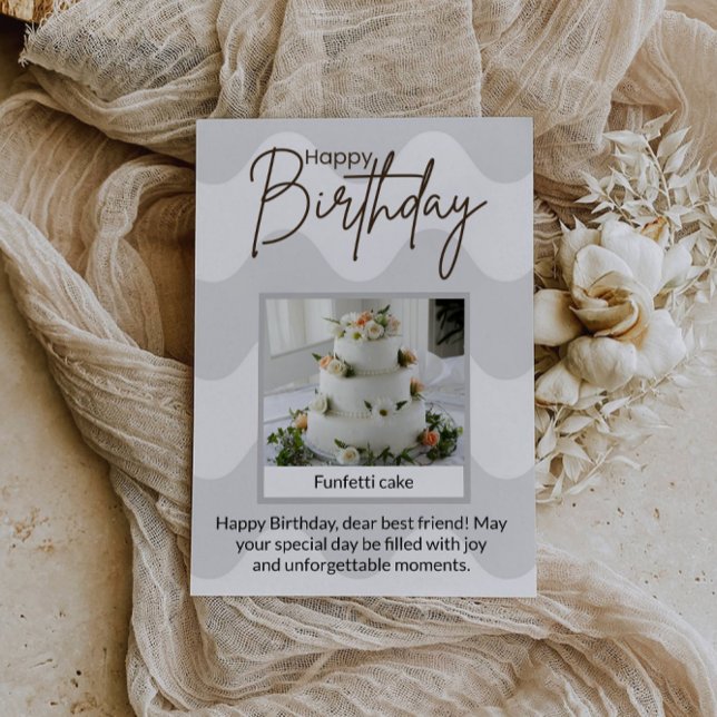 Invitation Mon amour, aujourd'hui c'est ton jour spécial (My love, today’s your special day invitation)