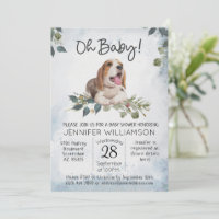 Mon bébé ! Baby shower beagle Chien Chien Chien