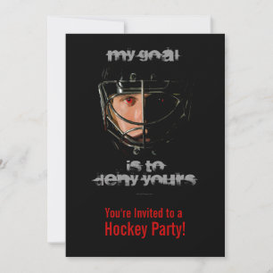 Invitation Mon but (gardien de but)
