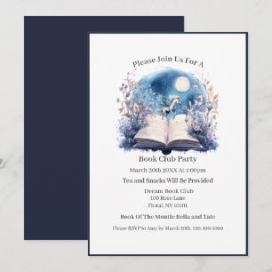 Invitation Mon Endroit Heureux Est... Club de lecture