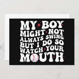 Invitation Mon Garçon Ne Chantera Peut-Être Pas Toujours, Mai