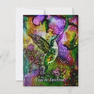 Invitation Mon Petit Colibri