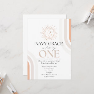 Invitation Mon Premier Voyage Autour De L'Invitation Soleil