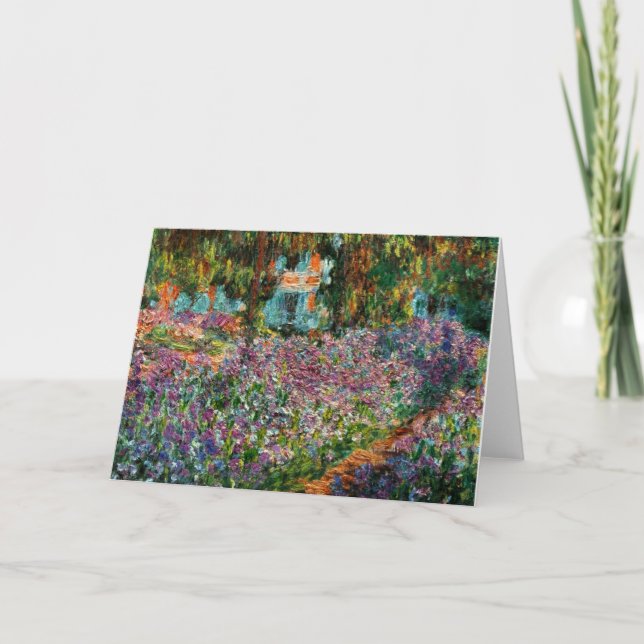 Invitation Monet Le jardin de l'artiste à Giverny (Devant)