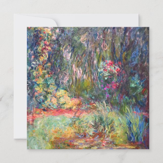 Invitation Monet Water Lily Pond (Devant)