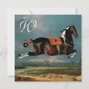 Invitation Monogramme d'élevage du Cheval Piebald "Cehero"