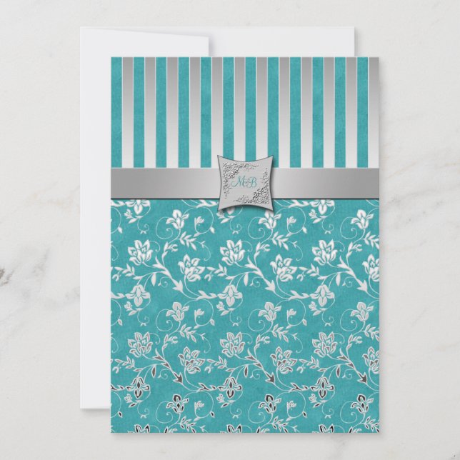 Invitation monographique de la vigne turquoise et  (Devant)