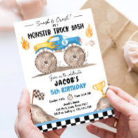 Monster de crash Smash Camion Bash Blue Boy Annive