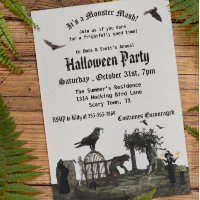 Monster gothique Mash Halloween Witch Werewolf mam