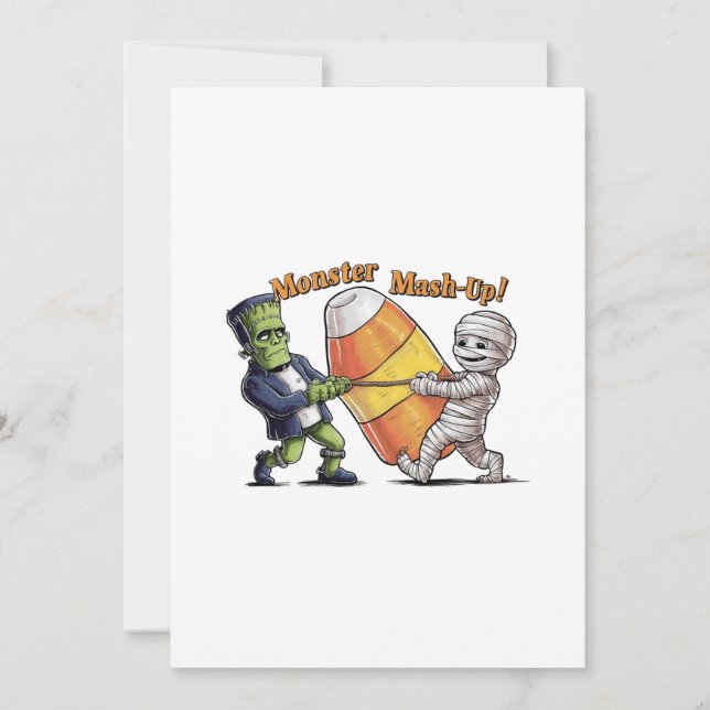 Invitation Monster Mash-Up ! (Devant)