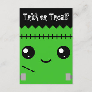 Invitation Monstre Frankenstein