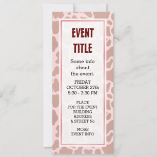Invitation Moo Car
