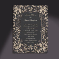 Moody Forest Green Frame Dark Classic Mariage