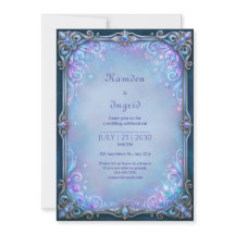 Moonlit Lilac Crystal Filigree Wedding