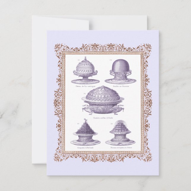 Invitation Morceau de gâteau !  Obtention du diplôme, examen (Devant)