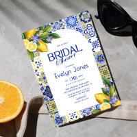 Mosaïque italienne Carrelage Bleu Citrons Arche En