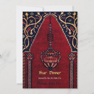 Invitation Mosquée du tapis oriental - dîner d'iftar Invitati