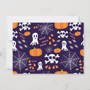 Invitation Motif amusant d'Halloween