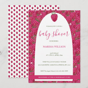 Invitation Motif d'aquarelle peint à la main