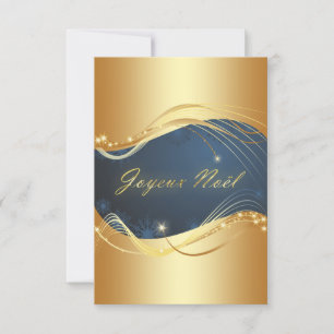 Invitation Motif de Noël ou avec fond bleu