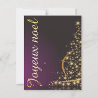 Motif de Noël pourpre avec de Noël dorarbre