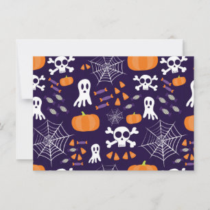 Invitation Motif d'Halloween amusant