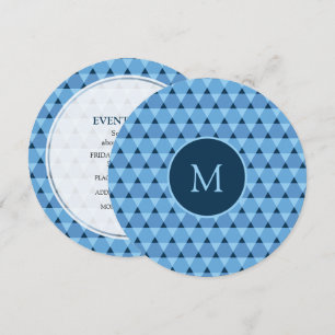 Invitation Motif triangles