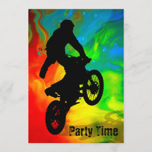 Invitation Motocross solaire de fusion