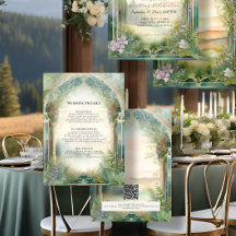 Mountain Forest Woodland Magique Mariage Détails