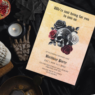 Invitation Mourir Pour Vous De Rejoindre Adulte Halloween Ann