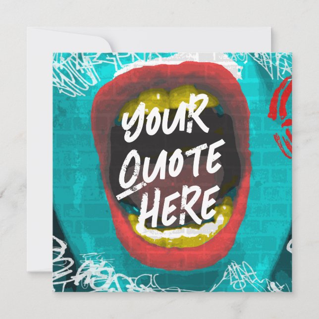 Invitation Mugshot (Devant)