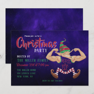 Invitation Muscle Elf