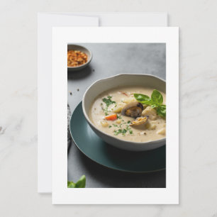 Invitation mushroom soup