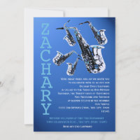 Musique saxophone Blue Bar Mitzvah