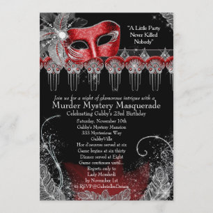 Invitation Mystère du meurtre
