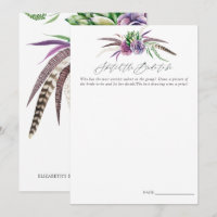 Mystical Succulents Fête des mariées Sketch Jeu