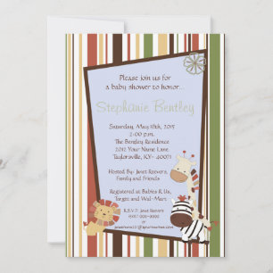 Invitation Nali Jungle 5x7