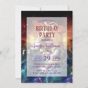 Invitation Napoléon Cat dans l'espace